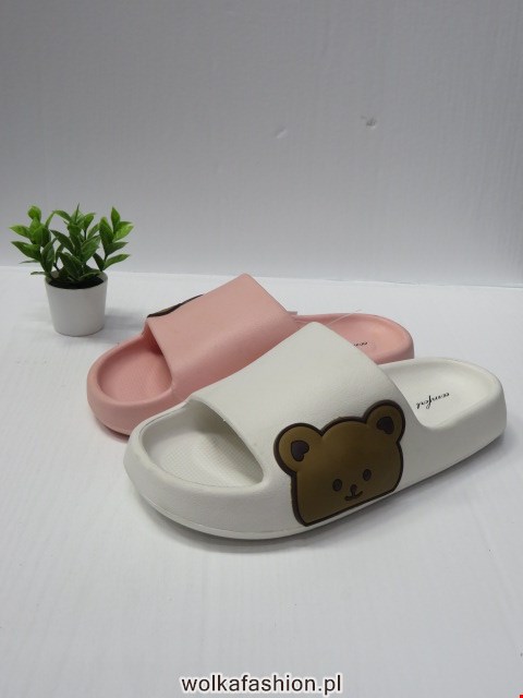 Klapki Damskie F05 BLACK/WHITE/PINK/BEIGE 36-41