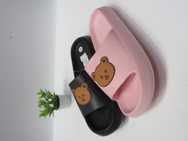 Klapki Damskie 18260 PINK/BEIGE/WHITE/BLACK 36-43