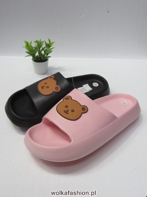 Klapki Damskie 18260 PINK/BEIGE/WHITE/BLACK 36-43