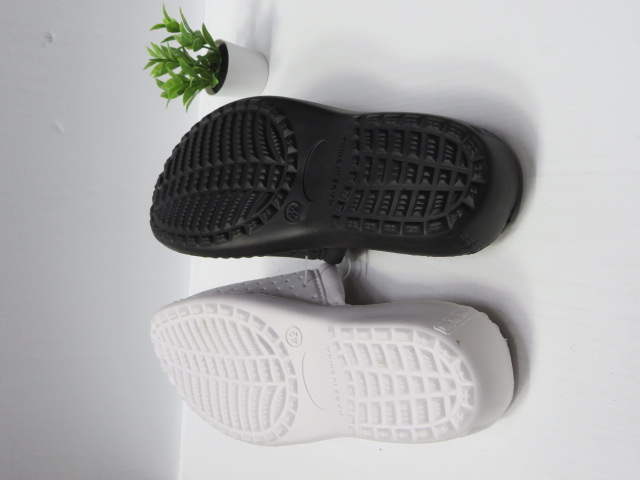 Klapki Damskie 8883B BLACK/WHITE 37-42 2