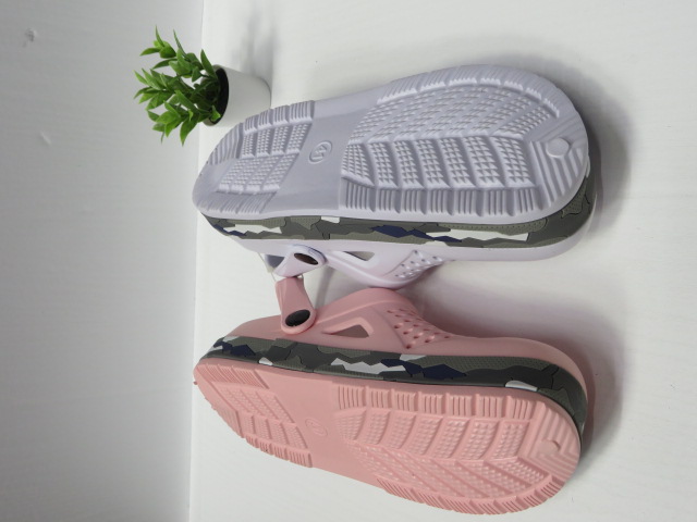 Klapki Damskie 18224 BLACK/WHITE/NAVY/POIN 37-42 2