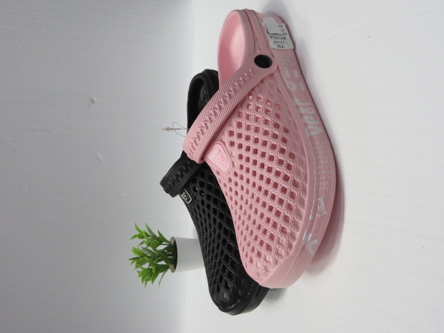 Klapki Damskie 18180 WHITE/BLACK/PINK/AQUA 37-42