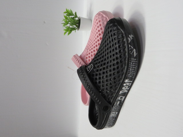 Klapki Damskie 18180 WHITE/BLACK/PINK/AQUA 37-42 1