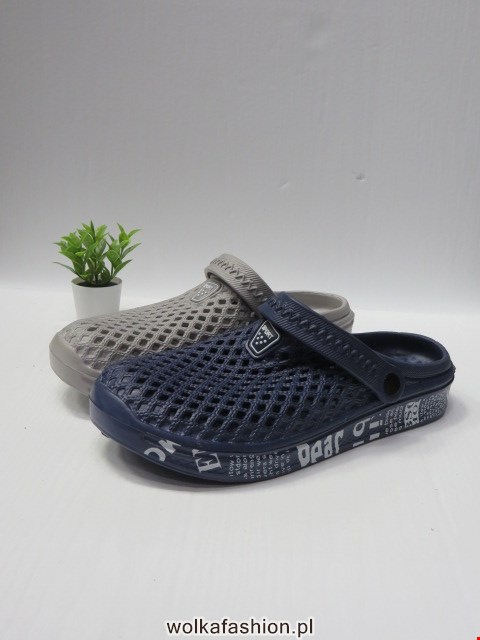Kapcie Męskie 18181 BLACK/NAVY/GREY 41-46