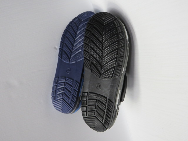 Kapcie Męskie 18225 BLACK/NAVY/GREY 42-47 2