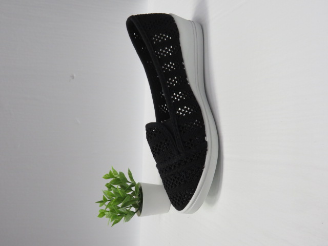 Półbuty Damskie 11025-1 BLACK/WHITE 36-41 1