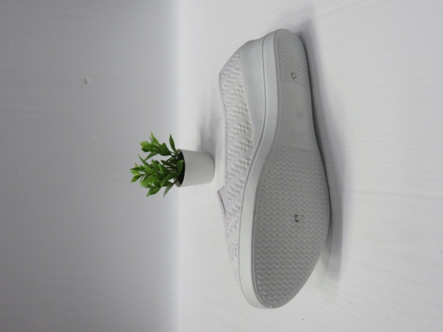 Półbuty Damskie 11025-8 WHITE 36-41 2