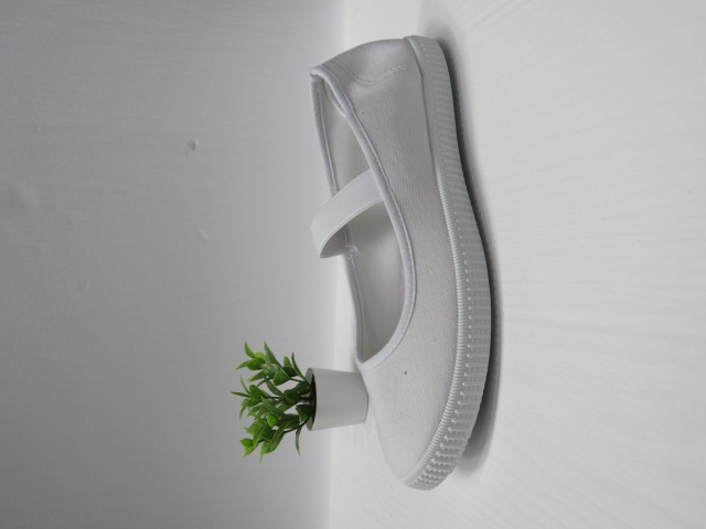 Półbuty Damskie 11091-8 WHITE 36-41