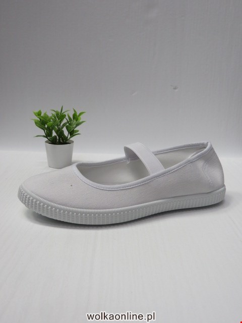 Półbuty Damskie 11091-8 WHITE 36-41