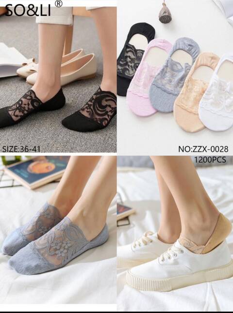 Baletki damskie ZZX-0028 Mix kolor 36-41 1