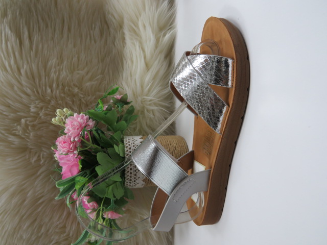 Sandały damskie W-108 SILVER 36-41