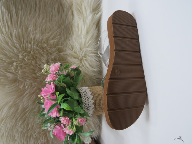 Sandały damskie W-108 SILVER 36-41 2