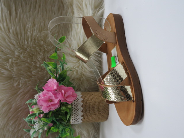 Sandały damskie W-108 GOLD 36-41 1
