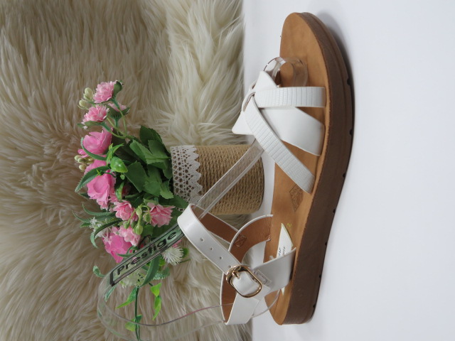 Sandały damskie W-96 WHITE 36-41