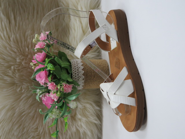 Sandały damskie W-96 WHITE 36-41 1