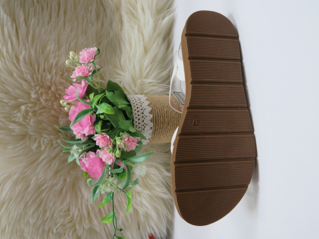 Sandały damskie W-96 WHITE 36-41 2