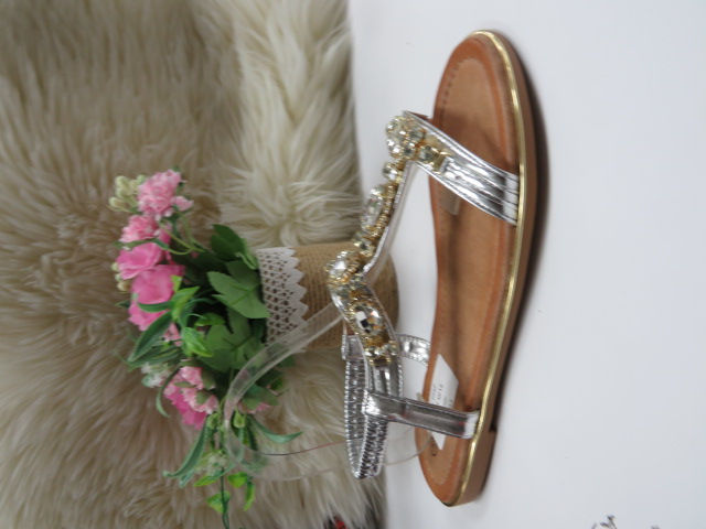 Sandały damskie SF-81 SILVER 36-41