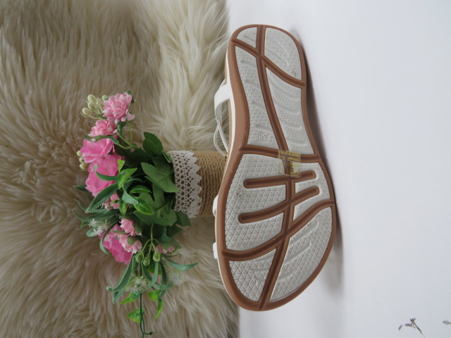 Sandały damskie FY6815 WHITE 36-41 2