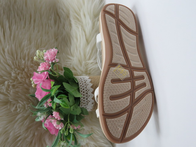 Sandały damskie FY7002 WHITE 36-41 2