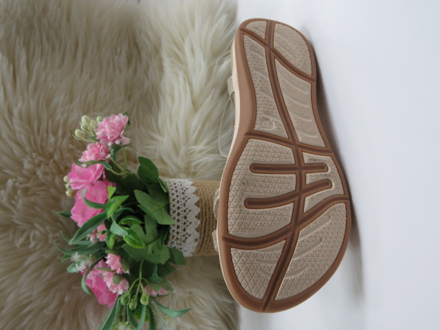 Sandały damskie FY7002 GOLD 36-41 2