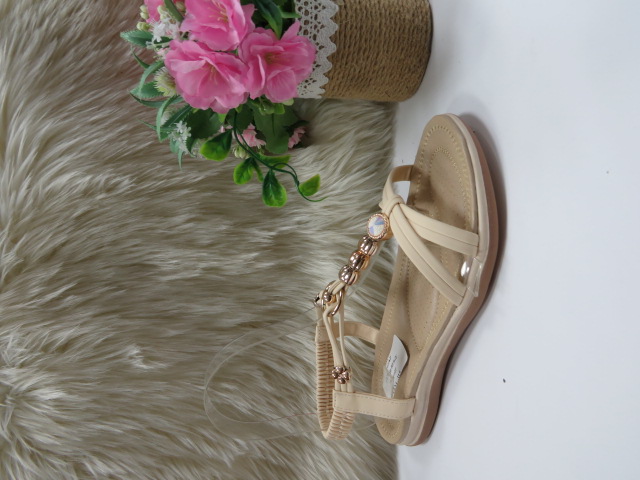 Sandały damskie FY7006 BEIGE 36-41