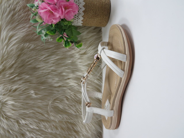 Sandały damskie FY7001 WHITE 36-41