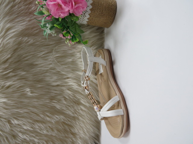 Sandały damskie FY7001 WHITE 36-41 1