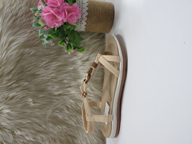 Sandały damskie FY6878 BEIGE 36-41
