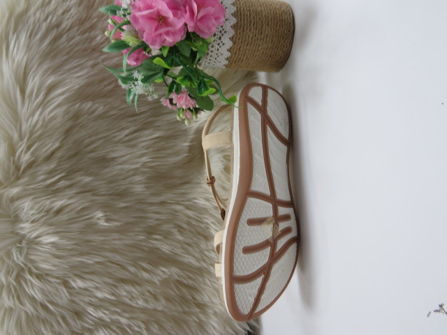 Sandały damskie FY6878 BEIGE 36-41 2