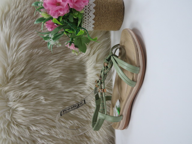 Sandały damskie FY6917 GREEN 36-41