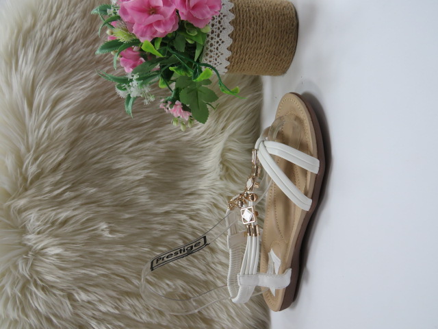 Sandały damskie FY2055 WHITE 36-41