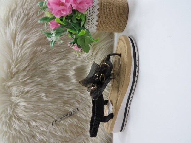 Sandały damskie LS1608-12 BLACK 36-41