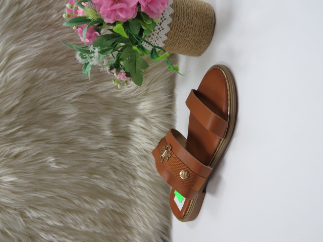 Klapki Damskie YE-726 CAMEL 36-41