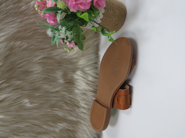 Klapki Damskie YE-726 CAMEL 36-41 2