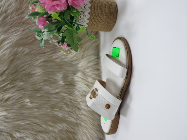 Klapki Damskie YE-726 WHITE 36-41