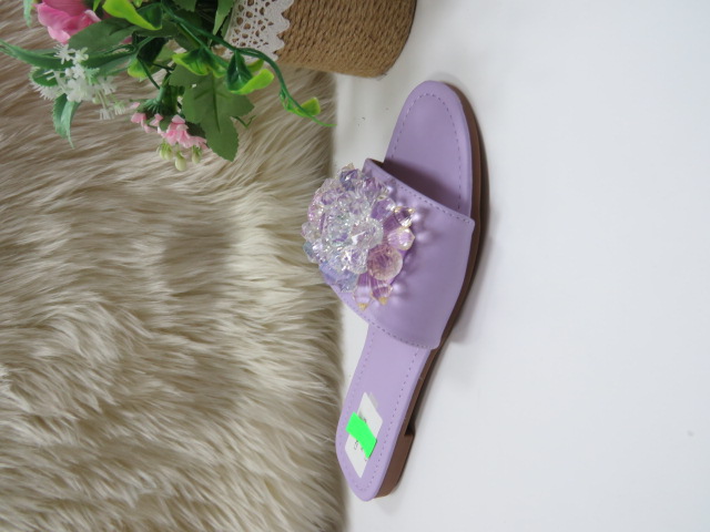 Klapki Damskie C2511 PURPLE 36-41