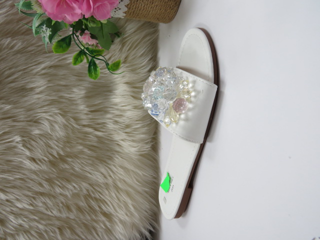 Klapki Damskie C2511 WHITE 36-41