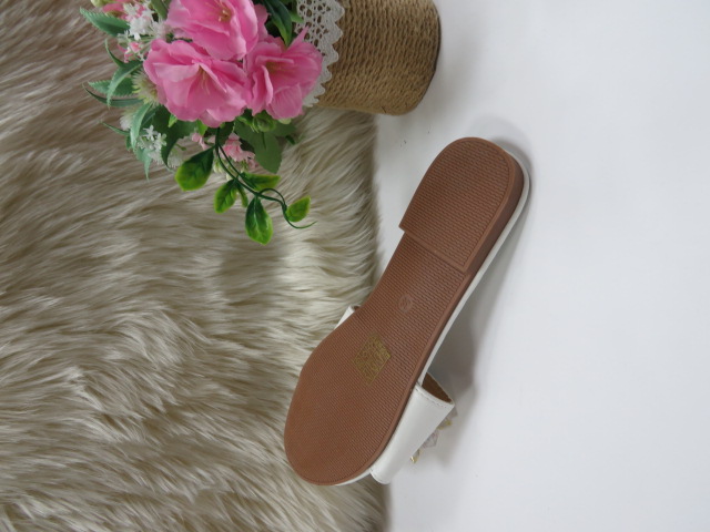 Klapki Damskie C2511 WHITE 36-41 2