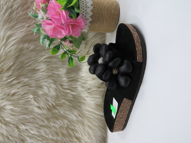 Klapki Damskie BJ651 BLACK 36-41