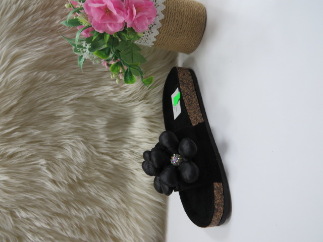 Klapki Damskie BJ651 BLACK 36-41 1