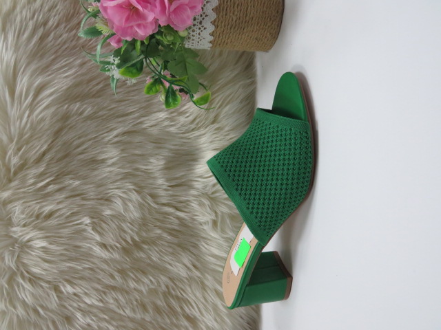 Czółenka Damskie 1071 GREEN 36-41