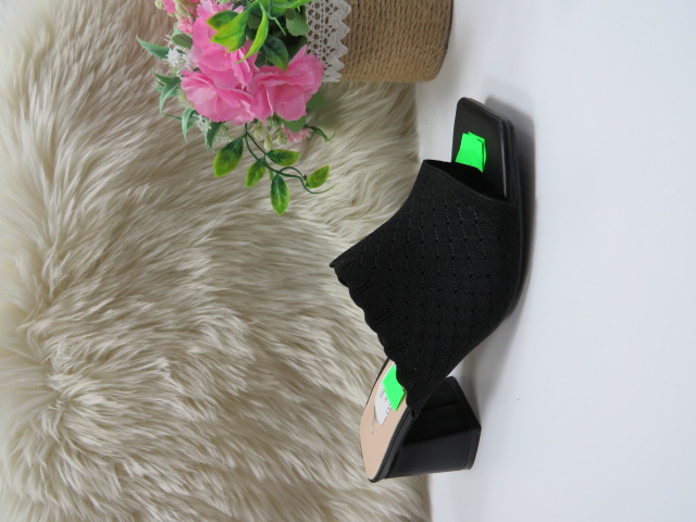 Czółenka Damskie D303 BLACK 36-41