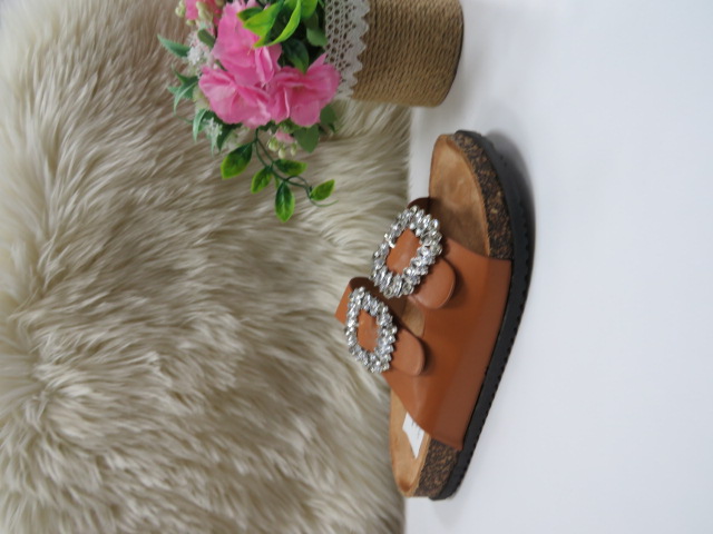 Klapki Damskie 8051 KHAKI 36-41