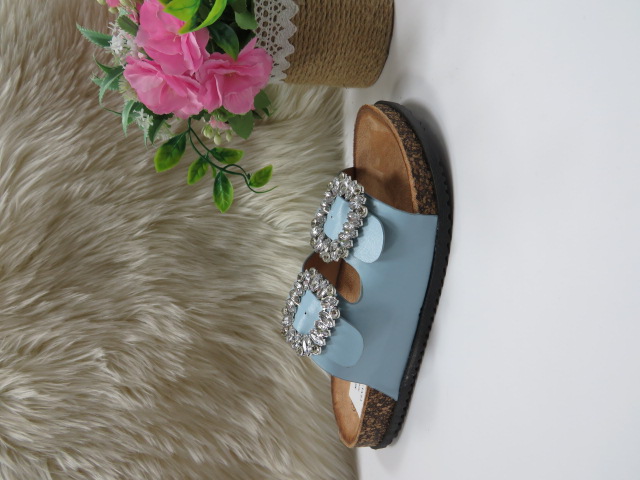 Klapki Damskie 8051 BLUE 36-41
