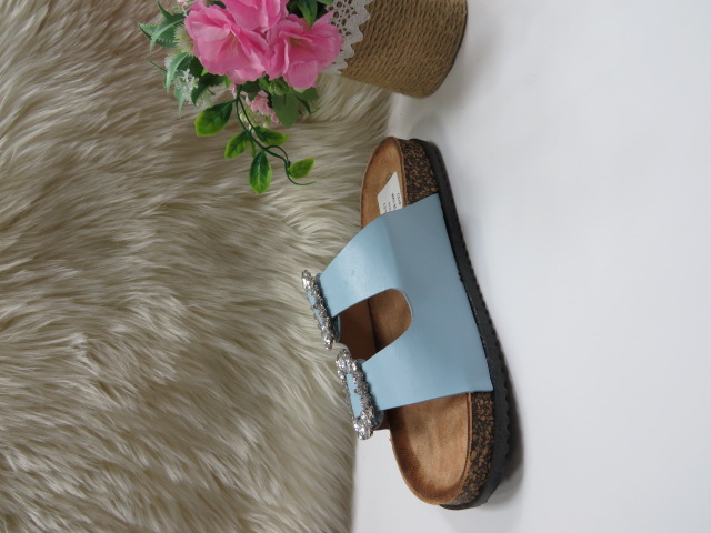 Klapki Damskie 8051 BLUE 36-41 1