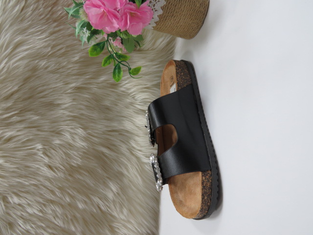 Klapki Damskie 8051 BLACK 36-41 1