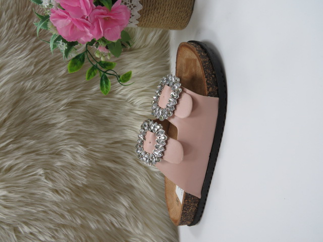 Klapki Damskie 8051 PINK 36-41