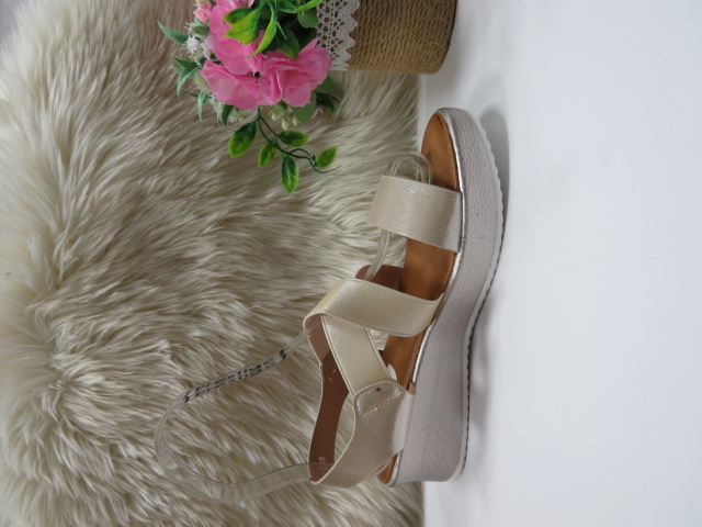 Sandały damskie BD16-6 GOLD 36-41 1