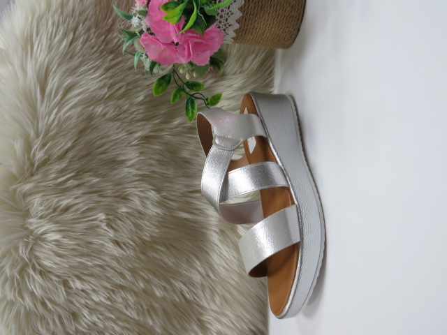 Sandały damskie BD16-6 SILVER 36-41