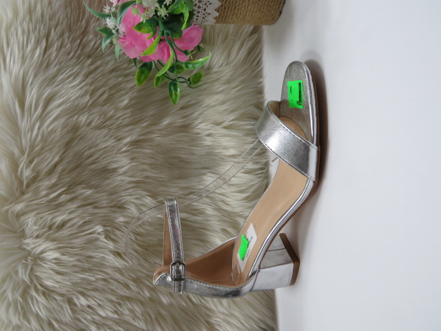 Czółenka Damskie 8338-118 SILVER 36-41